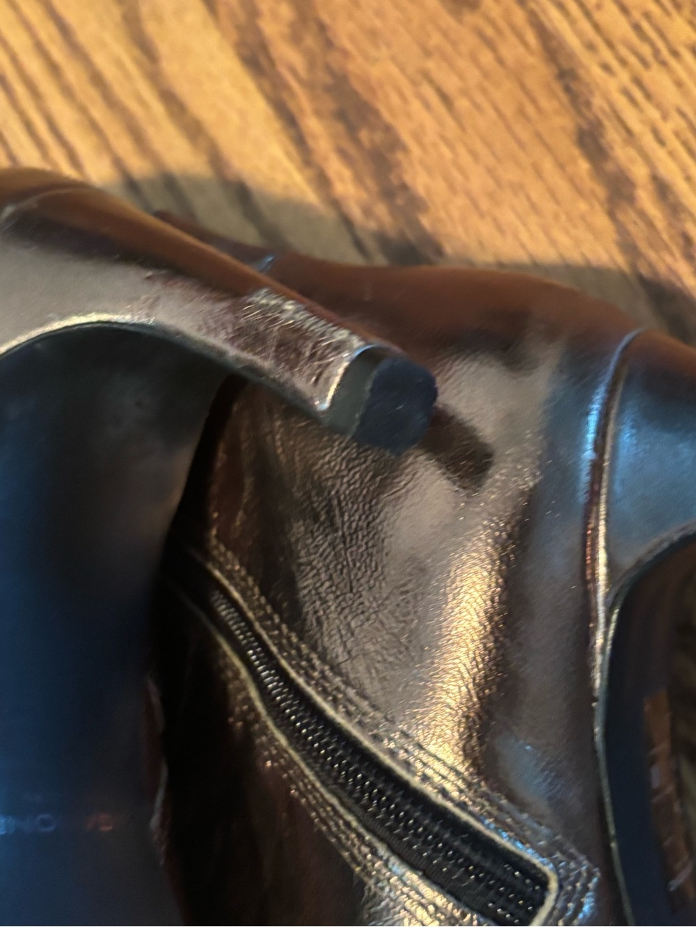 vagabond shoemakers whitney metallic bronze ankle boots – size 38 (us 7) - Picture 13 of 15